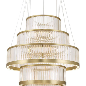 Empra 5-Tiers 5-Light 47" Integrated LED Grand Chandelier