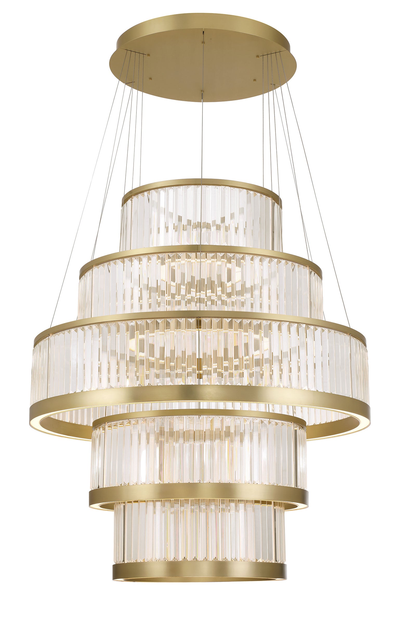 Empra 5-Tiers 5-Light 47" Integrated LED Grand Chandelier