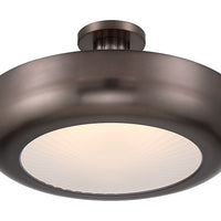 Macey 22" Integrated LED Semi-Flush Mount