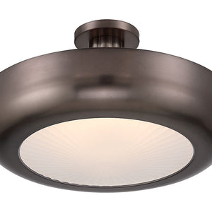 Macey 22" Integrated LED Semi-Flush Mount