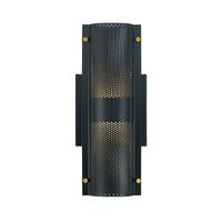 Westcliffe 2-Light 12" Integrated LED Outdoor Wall Sconce