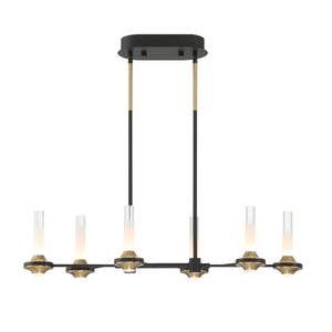 Torcia 6-Light 31" Integrated LED Chandelier