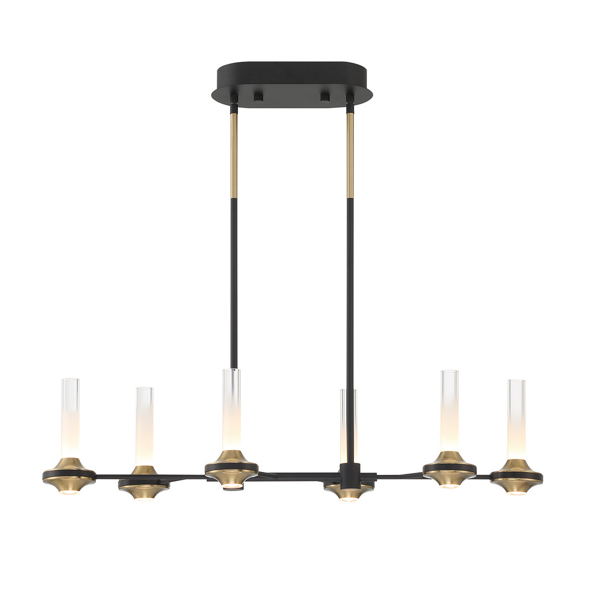 Torcia 6-Light 31" Integrated LED Chandelier