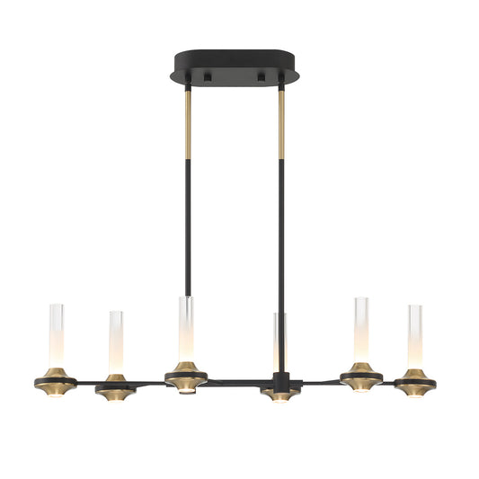 Torcia 6-Light 31" Integrated LED Chandelier