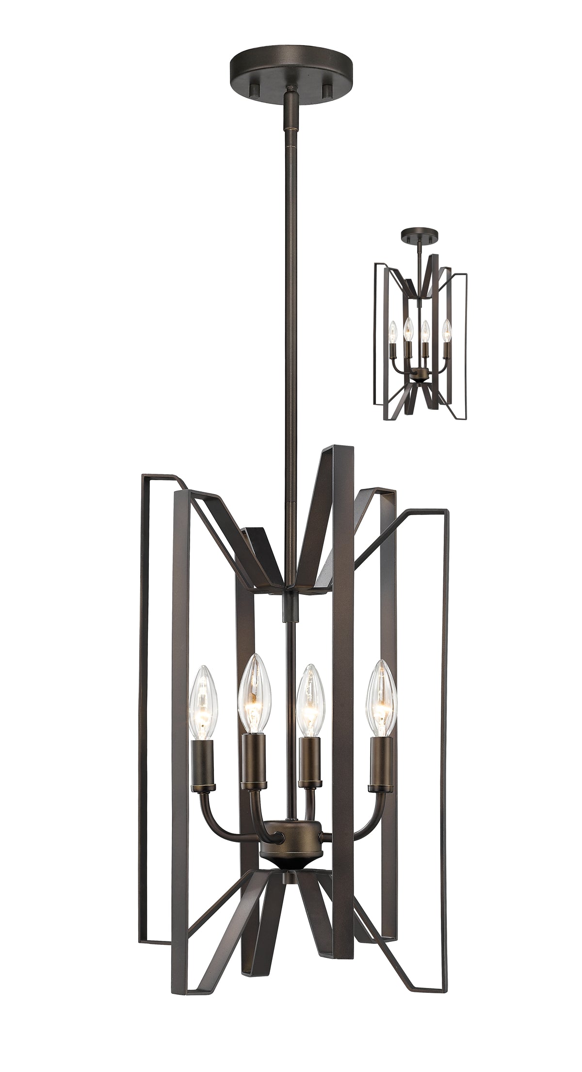 Marsala 4 Light Chandelier