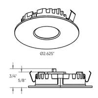 Super Puck 12V LED recessed superpuck, 5CCT