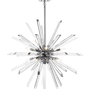 Burst 10 Light Chandelier