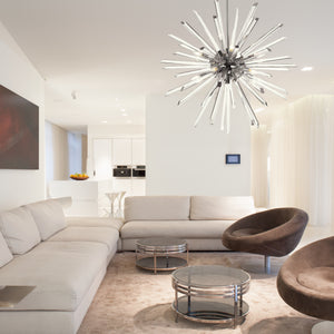 Burst 10 Light Chandelier