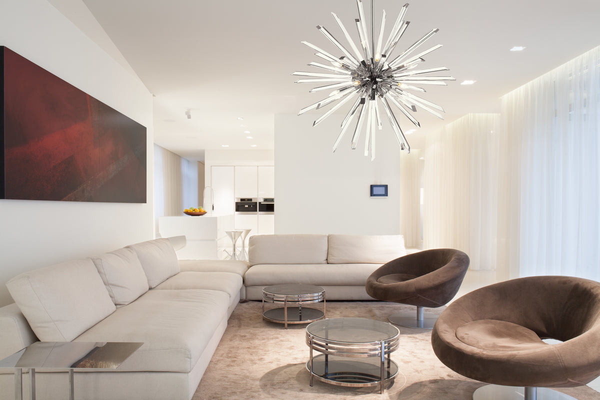 Burst 10 Light Chandelier