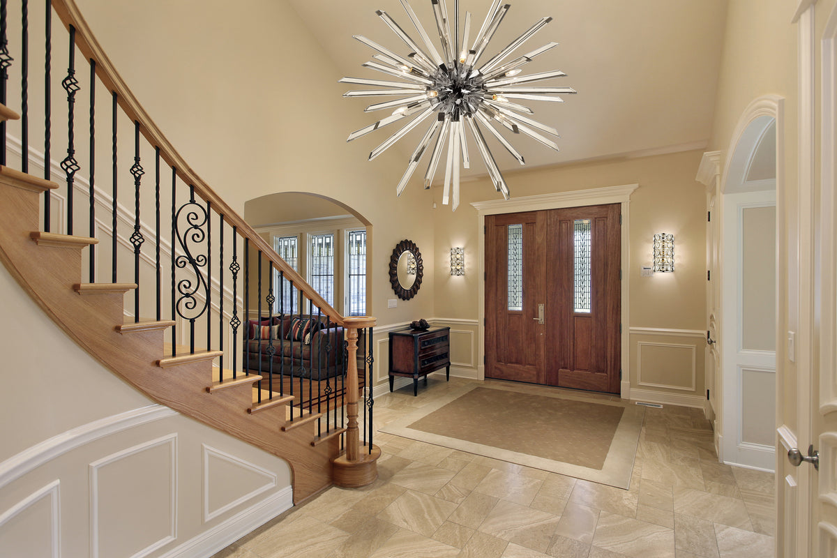 Burst 10 Light Chandelier