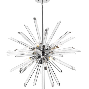 Burst 8 Light Chandelier