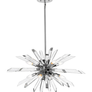Burst 8 Light Chandelier