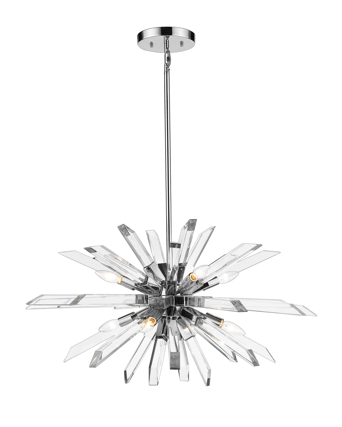 Burst 8 Light Chandelier