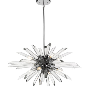 Burst 8 Light Chandelier