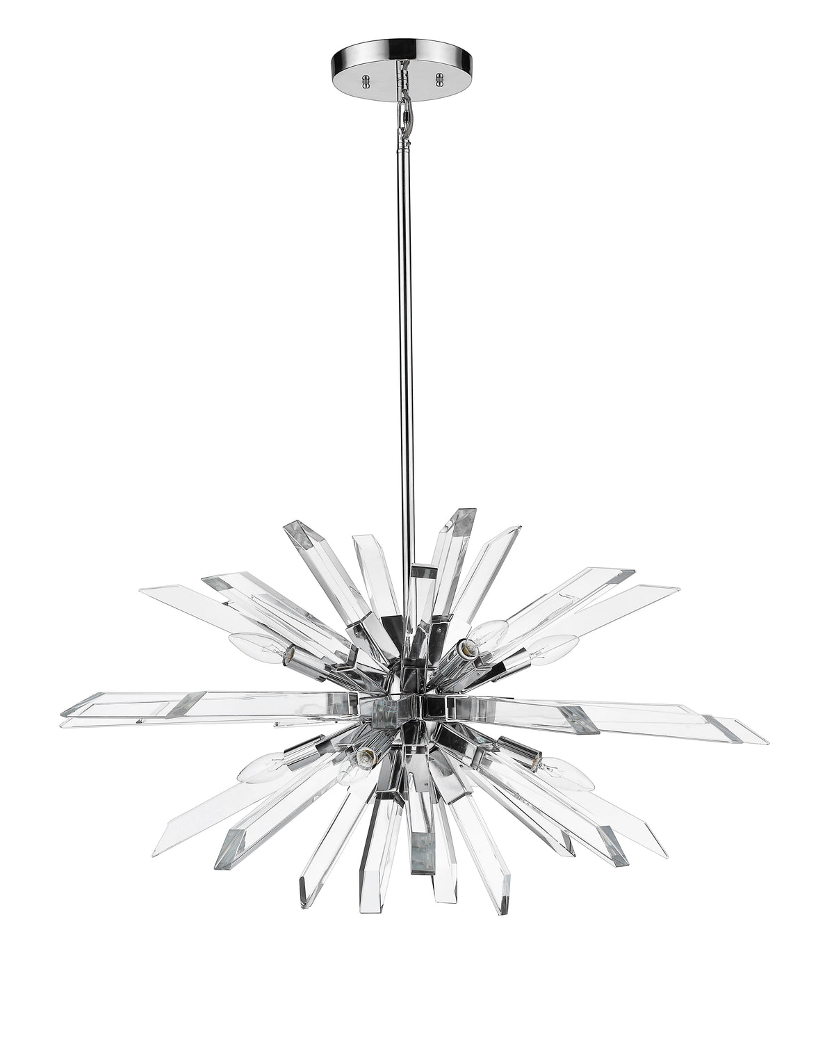 Burst 8 Light Chandelier