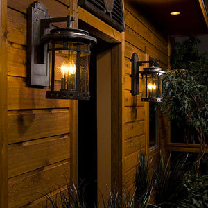 Santa Barbara VX 3-Light Outdoor Wall Lantern