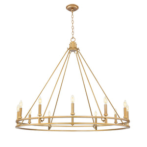 Dennison 12 Light Chandelier