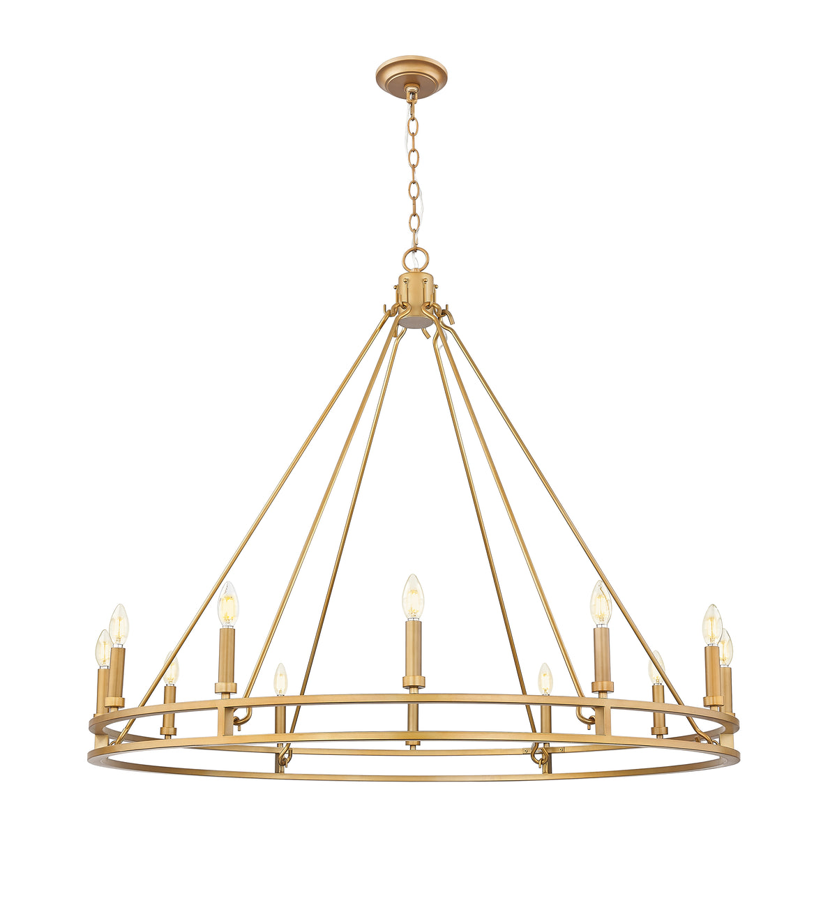 Dennison 12 Light Chandelier