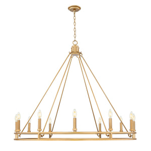 Dennison 12 Light Chandelier