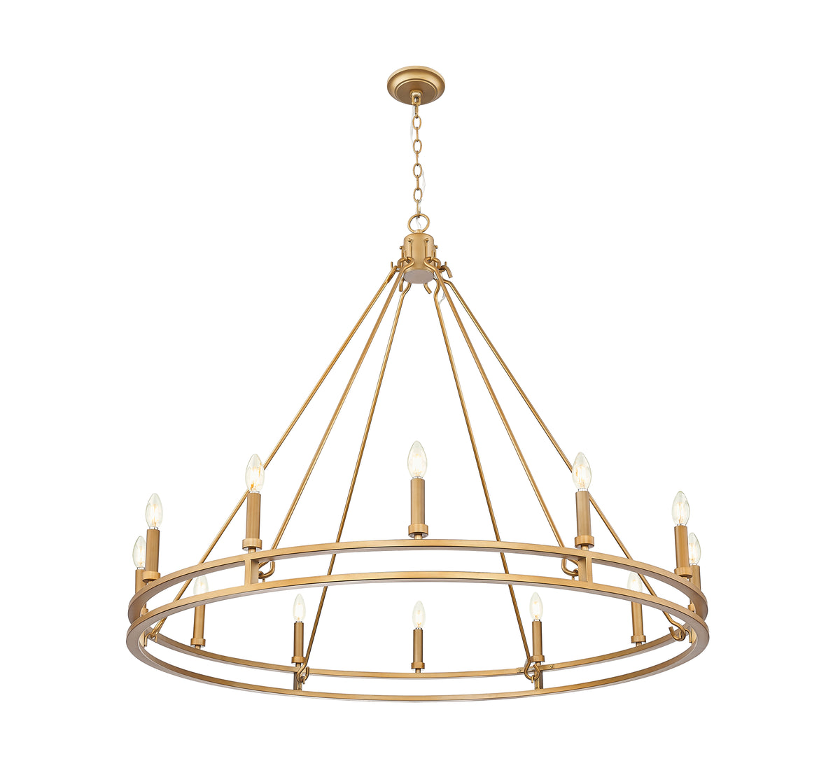Dennison 12 Light Chandelier