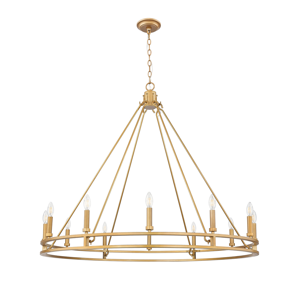 Dennison 12 Light Chandelier