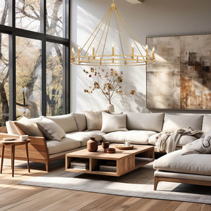 Dennison 16 Light Chandelier