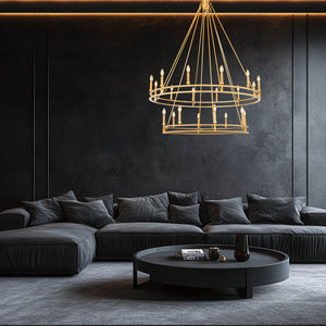 Dennison 20 Light Chandelier