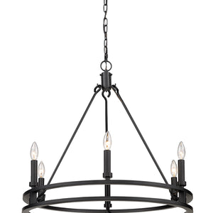 Dennison 6 Light Chandelier