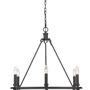 Dennison 6 Light Chandelier