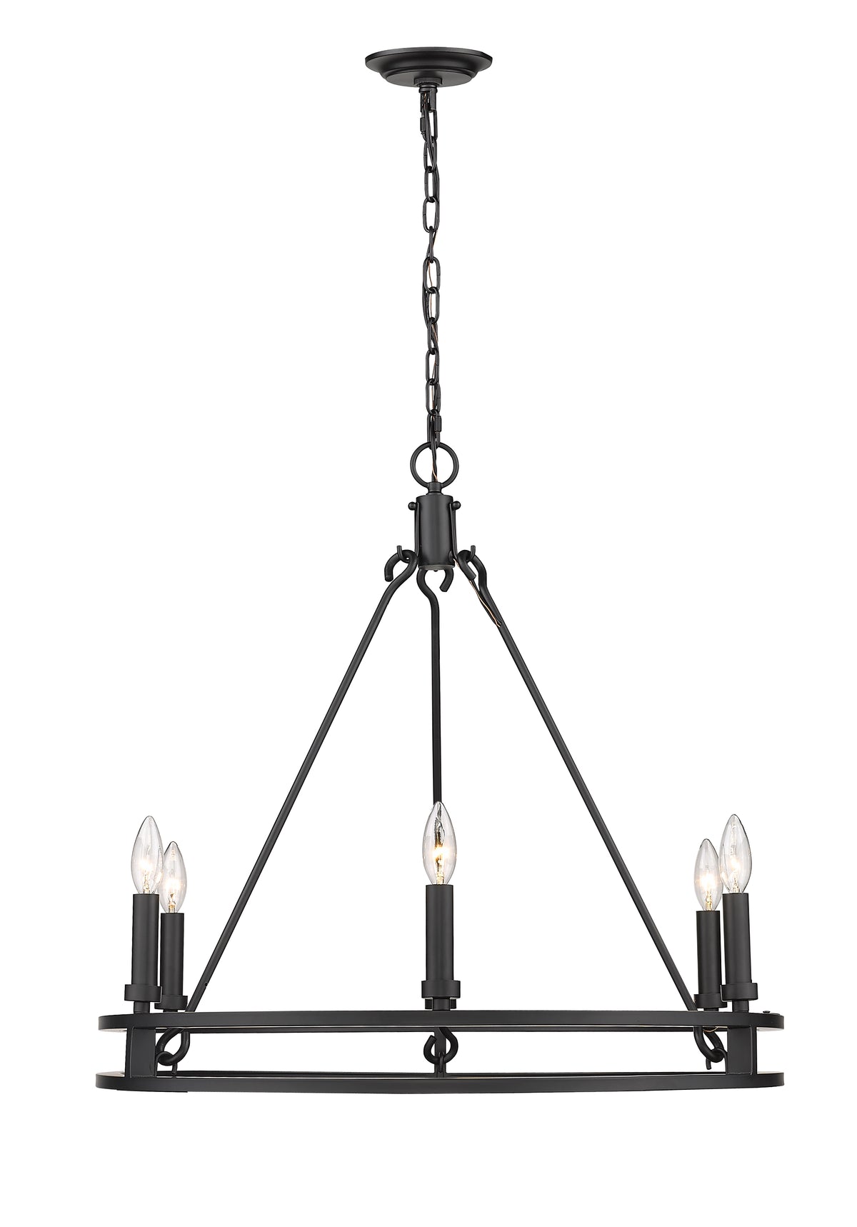 Dennison 6 Light Chandelier