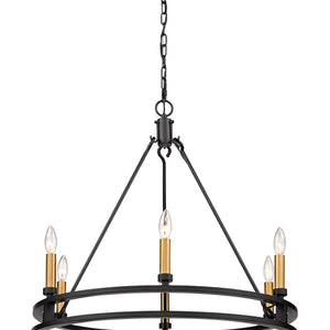 Dennison 6 Light Chandelier