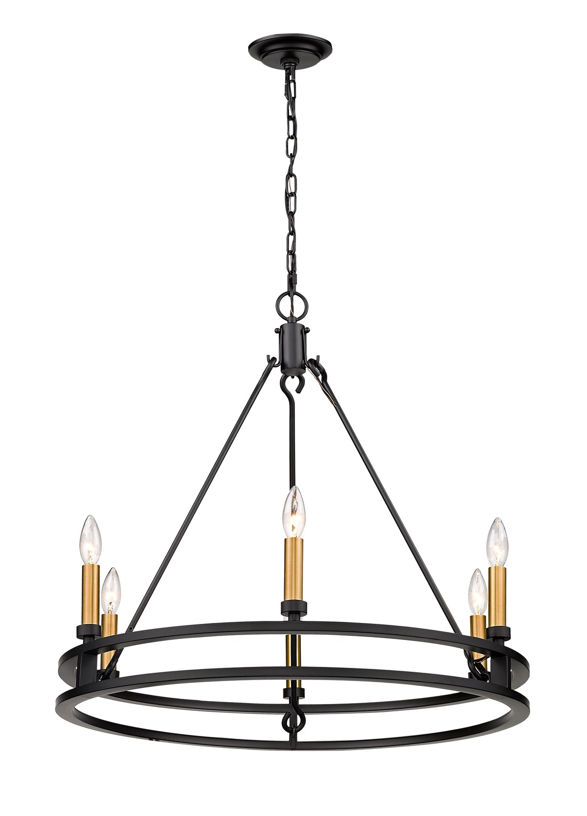 Dennison 6 Light Chandelier