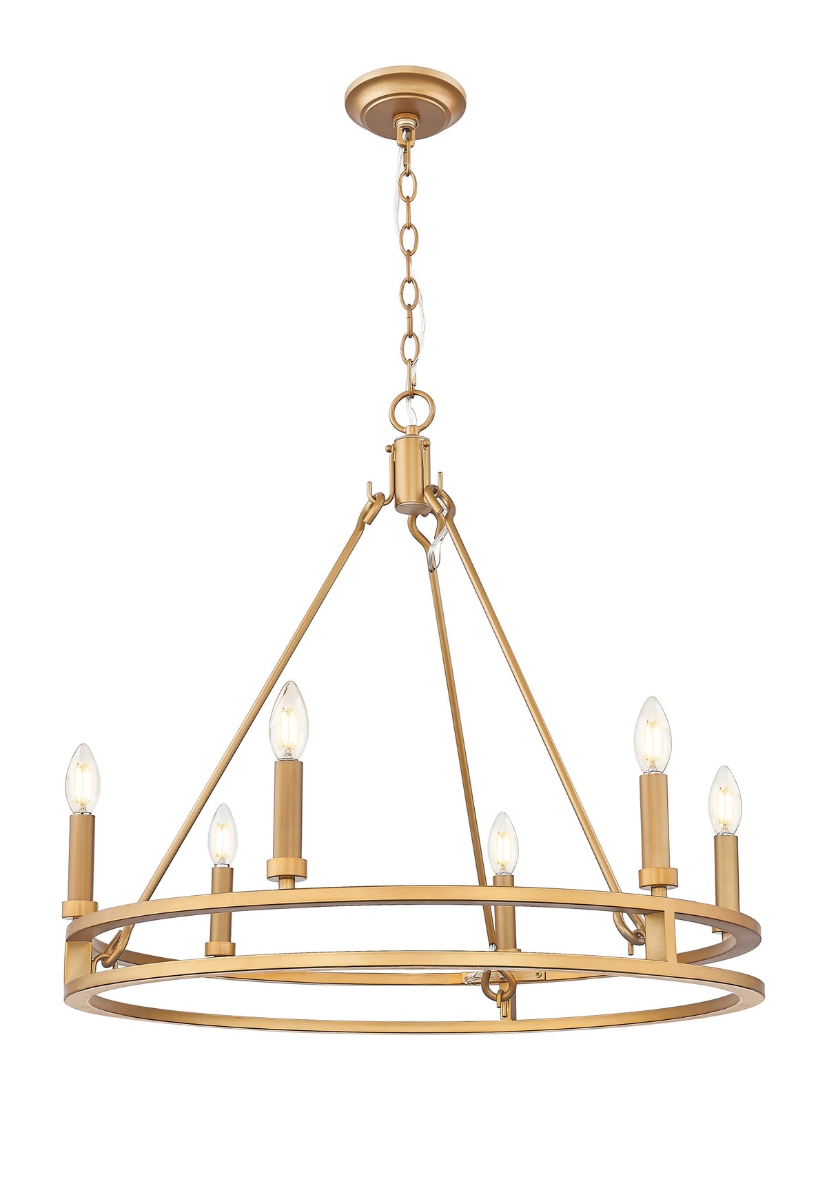 Dennison 6 Light Chandelier