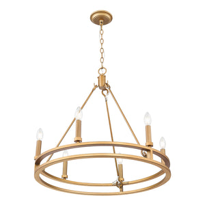 Dennison 6 Light Chandelier