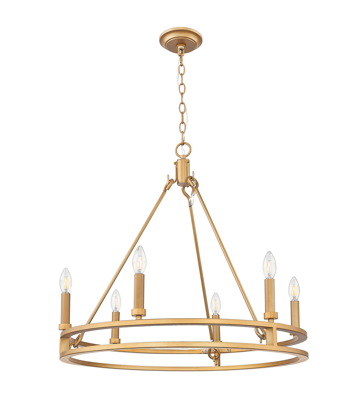 Dennison 6 Light Chandelier