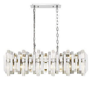Bova 11 Light Linear Chandelier