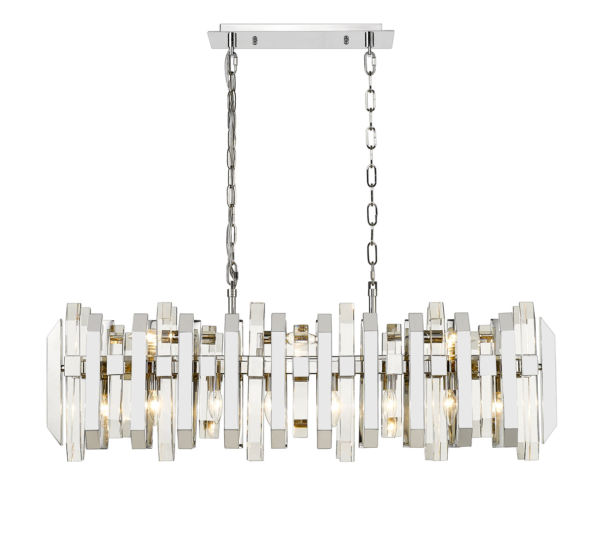 Bova 11 Light Linear Chandelier