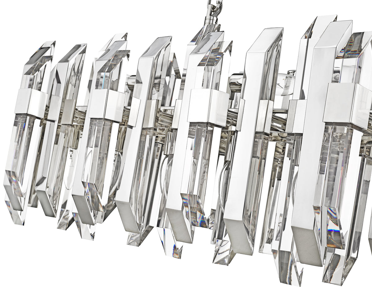 Bova 11 Light Linear Chandelier