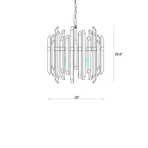Bova 6 Light Chandelier