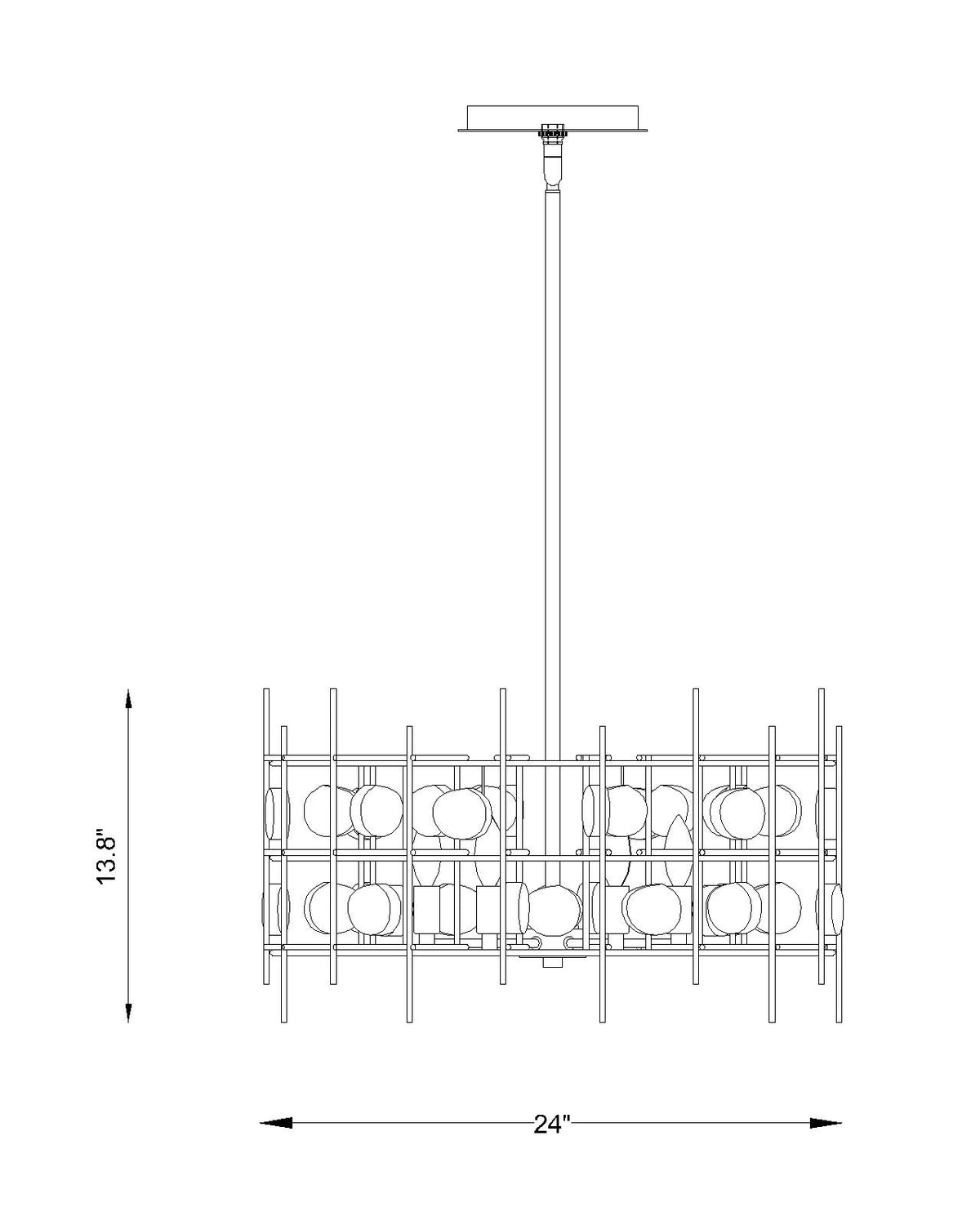 Garroway 6 Light Chandelier