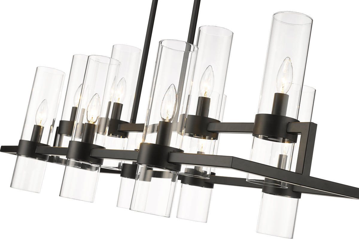 Datus 10 Light Linear Chandelier
