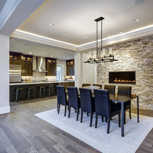 Datus 10 Light Linear Chandelier
