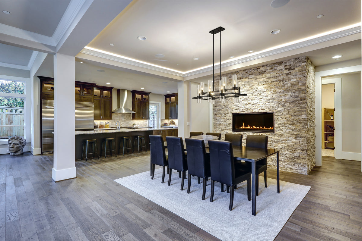 Datus 10 Light Linear Chandelier
