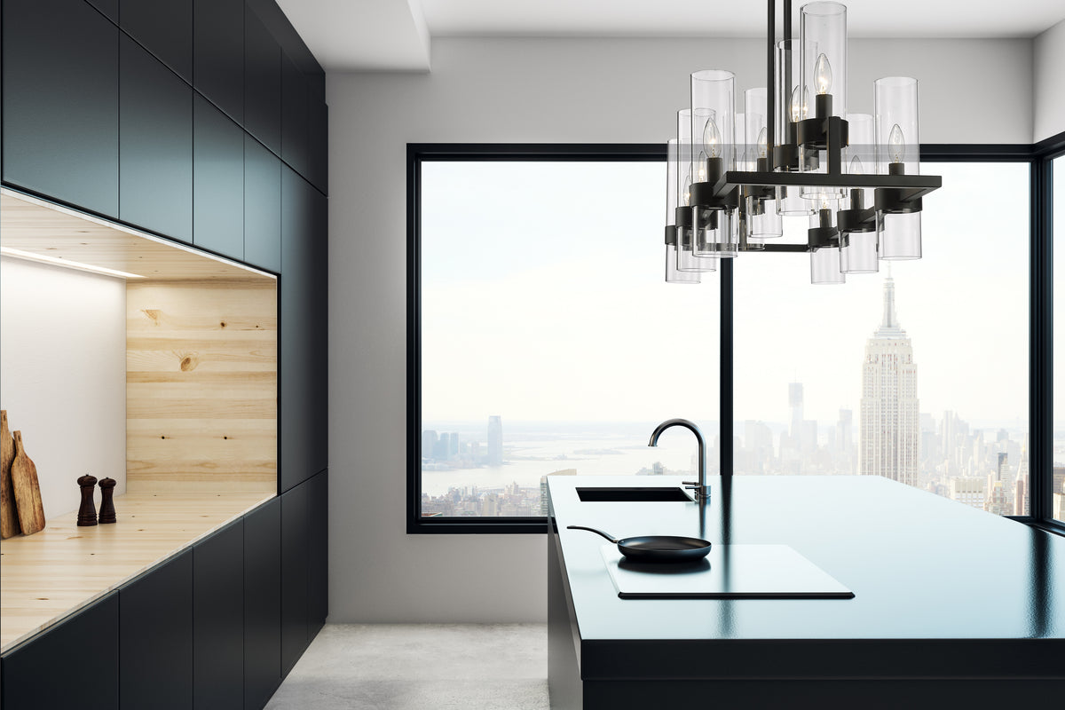 Datus 10 Light Linear Chandelier