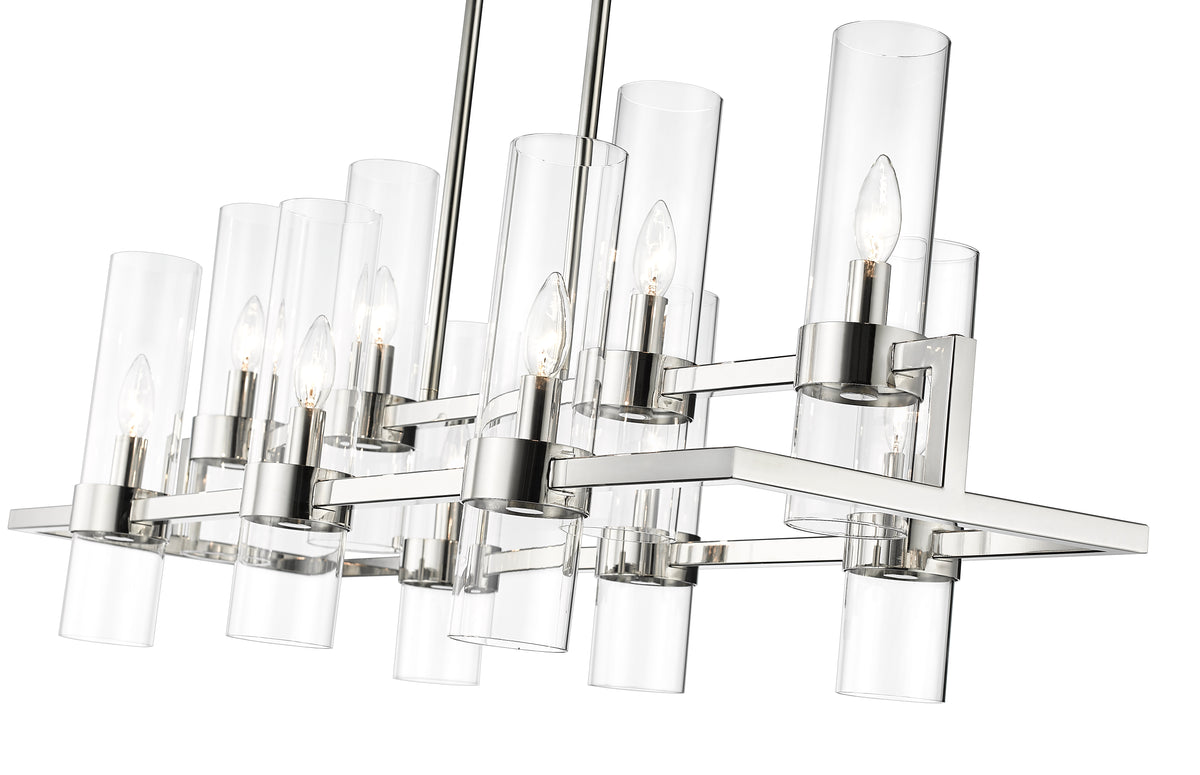 Datus 10 Light Linear Chandelier