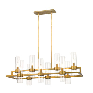 Datus 10 Light Linear Chandelier