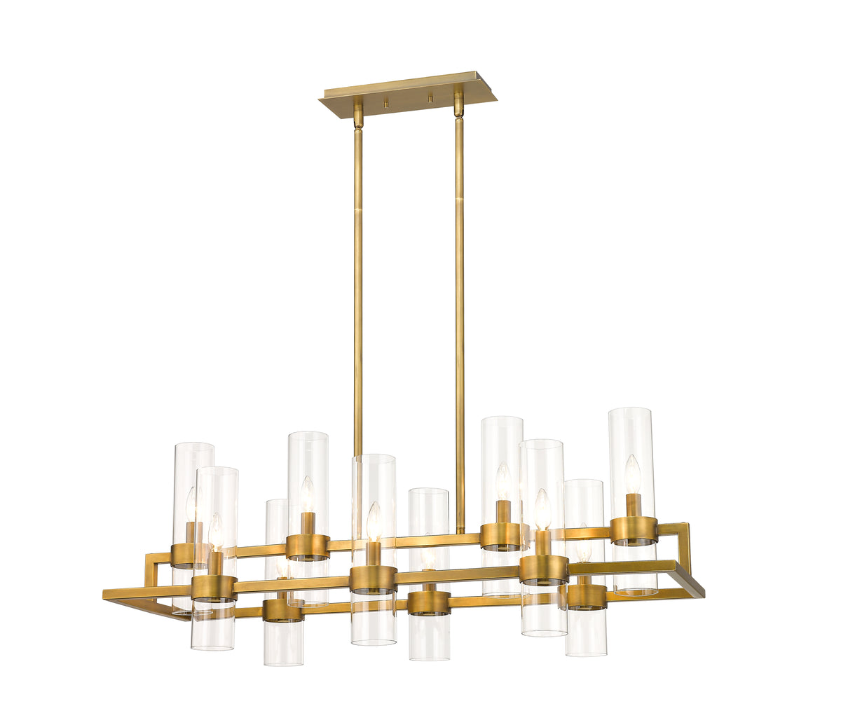 Datus 10 Light Linear Chandelier