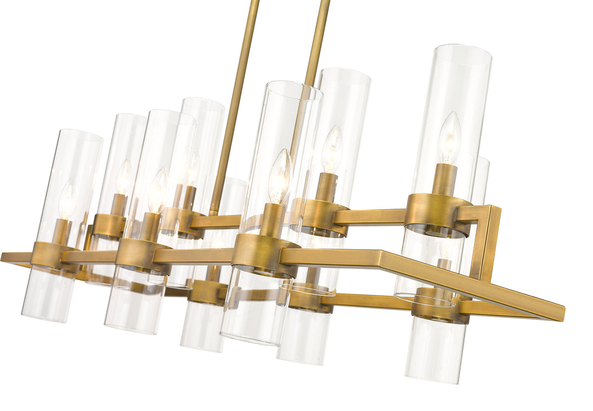 Datus 10 Light Linear Chandelier