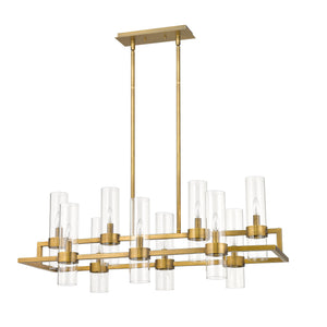 Datus 10 Light Linear Chandelier