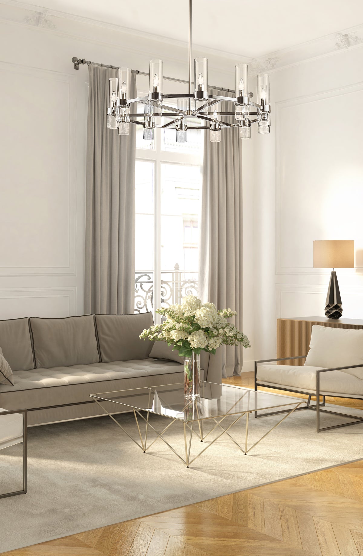 Datus 12 Light Chandelier
